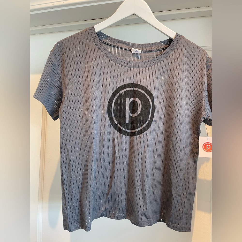 Pure Barre Gray Short Sleeve Tee